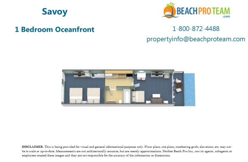 Savoy 1 Bedroom Oceanfront